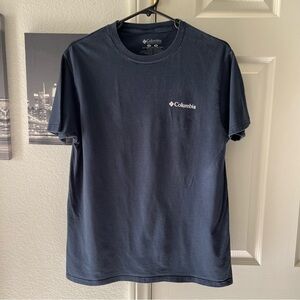 Columbia Men's Dark Blue Short Sleeve Tee Medium